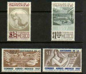 MEXICO 901-902,C239-C240 Cent. of the 1857 Constitution. MNH