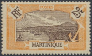 Martinique    SC# 75  MH   see details & scans