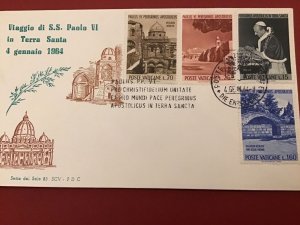 Vatican 1964 S.S. Paolo VI Postal Cover R42323