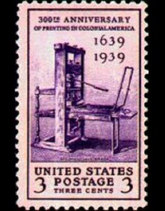 STAMPS US SCOTT 857 S. Daye Press 1939 MNH 3 CENT