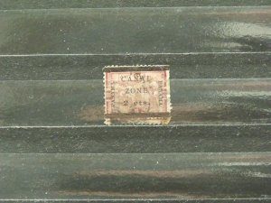 5925   Canal Zone   Used # 17b, overprint type f         CV$ 20.00