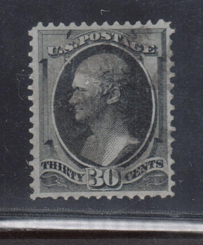 USA #154 Very Fine Used Reperfed At Top & Small Corner Crease At Bottom *Cert.