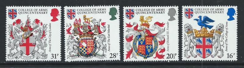 GREAT BRITAIN SC# 1040-3 F-VF MNH 1984