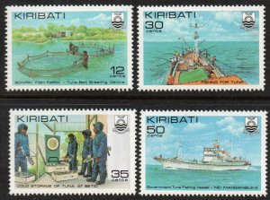 Kiribati Sc #380-383 MNH