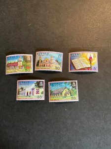 Stamps Tuvalu 38-42 never hinged