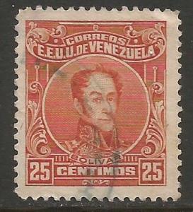 VENEZUELA 277 VFU BOLIVAR V072-2