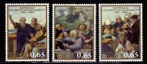 VATICAN Scott 1422-1424 MNH** 2009 Religious Art set