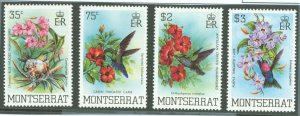 Montserrat #497-500 Mint (NH)