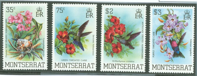 Montserrat #497-500 Mint (NH)