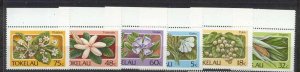 Tokelau 138-43 MNH Flora SCV7.70