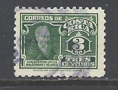 Costa Rica Sc # 162 used (DT)