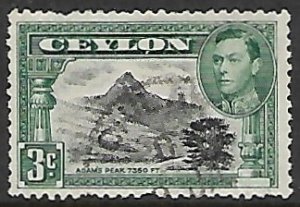 Ceylon # 279 - Adam's Peak - used.....{BRN4}