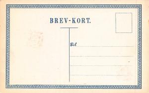 Denmark, Stamp Postcard, Published by Ottmar Zieher, Circa 1905-10, Unused