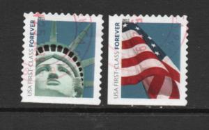 Scott# 4563-4564  4EVR  used   BP Single