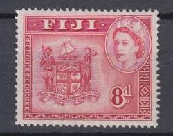 Fiji - 1954 QEII 8p  Sc# 155 - MNH  (6793)