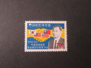 Korea 1966 Sc 511 set MNH