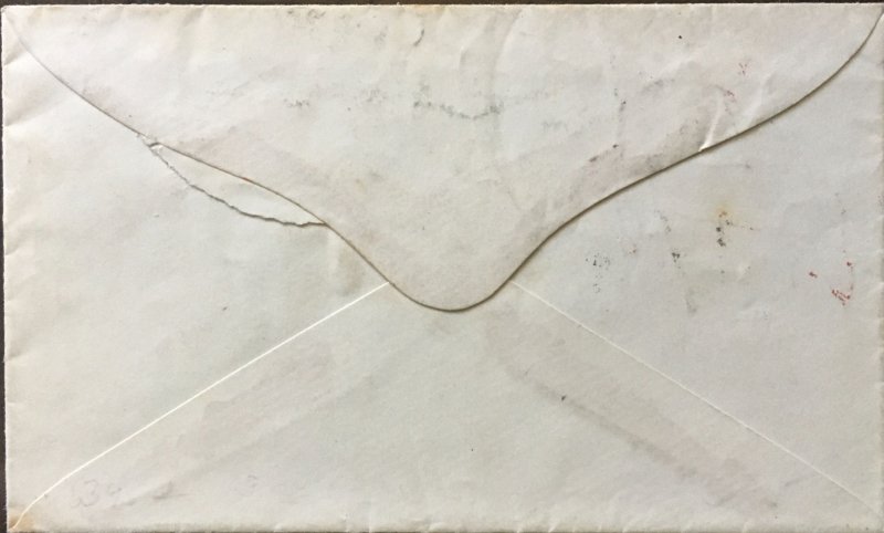 US Scott 24 and 26 on patriotic cover