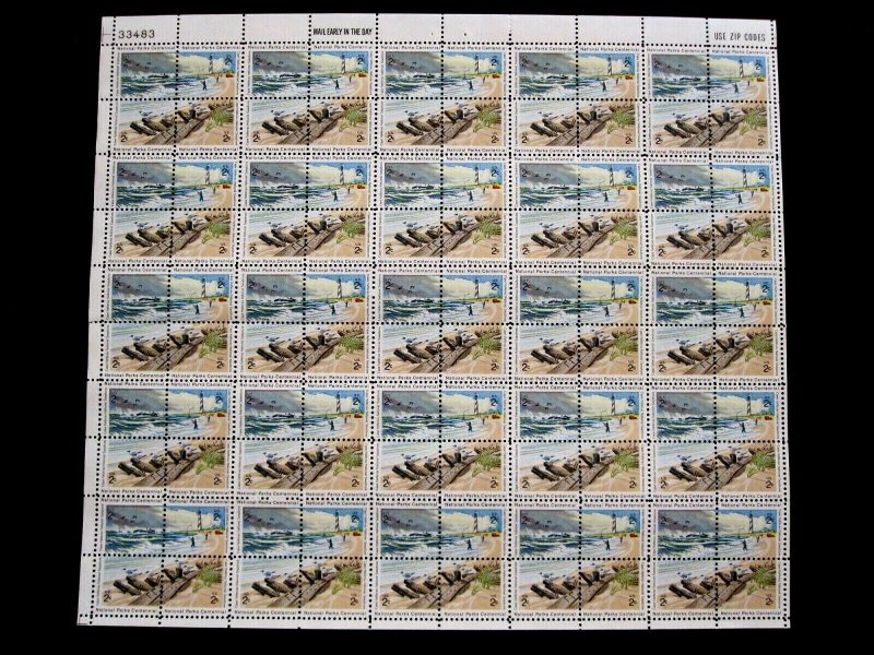 US - SCOTT # 1448-1451 - PANE 100 - MNH - CAT VAL $12.75