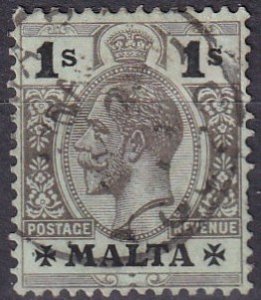 Malta #59  F-VF  Used CV $30.00  (Z1653)