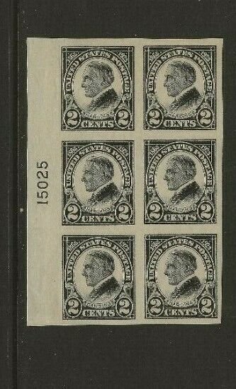 US Scotts #611 Plate Block Fine/Very Fine MH Cat. Value $70.00            #636