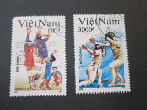 Vietnam 1992 Sc 2341-2 FU