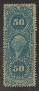 U.S. Scott #R55c Revenue Stamp - Used Set of 3 - IND