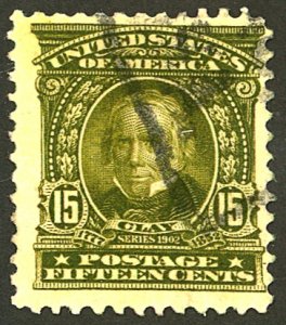 U.S. #309 USED CREASES