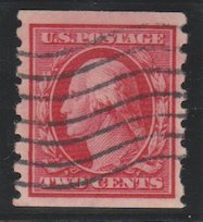 U.S. Scott #393 Washington Stamp - Used Single