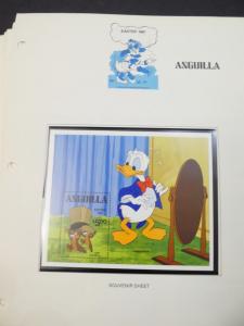 EDW1949SELL : ANGUILLA Beautiful collection of VF MNH Disney sets, S/s & Shtlts