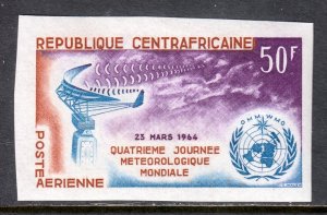 Central African Republic - Scott #C18 - MNH - Imperf proof - SCV $1.25