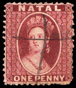 Natal Scott 10 Used with pen cancel.