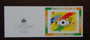 Azerbaijan 2003 Europa Poster Art Booklet MNH