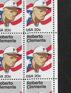 US SHEET Scott 2097 Roberto Clemente MD FREE SHIP