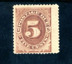 USAstamps Unused FVF US 1879 Postage Due Scott J4 OG MNH Jumbo