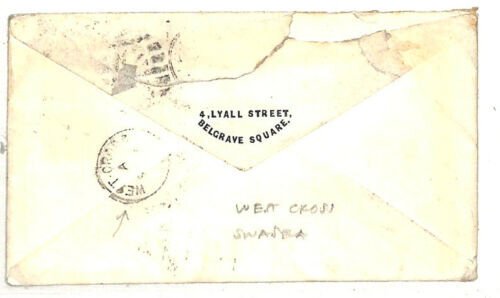 GB WALES *West Cross* Glamorgan Hamlet 1885 CDS Mumbles Swansea Cover RR5 