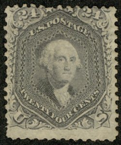 Malack U.S.#78 VF mint hinged, well centered for this notorious off centered ...