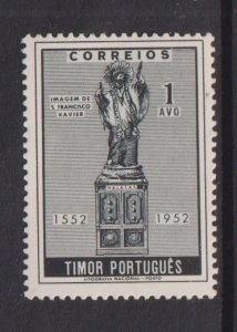 Timor  #272  MNH  1952  statue St. Francis Xavier  1a