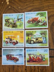 Stamps Liberia Scott #647-52, C199 nh