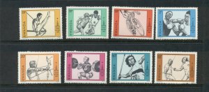 Rwanda  #966-73 (1980 Olympics set) VFMNH CV $6.55