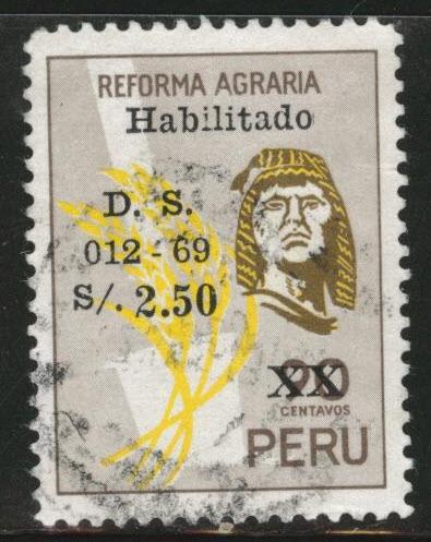 Peru  Scott  510 used stamp 