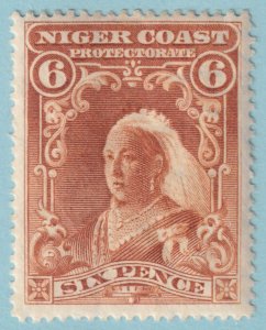 NIGER COAST PROTECTORATE 60  MINT HINGED OG * NO FAULTS VERY FINE! - SND
