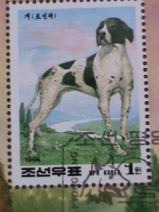 ​KOREA-1994 SC# 3294  YEAR OF THE LOVELY DOG FANCY CANCEL S/S VERY FINE