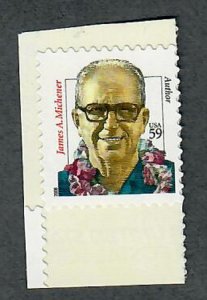 3427A James Michener MNH single