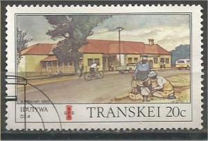 TRANSKEI, 1983, CTO 20c, Post Offices. Scott 122