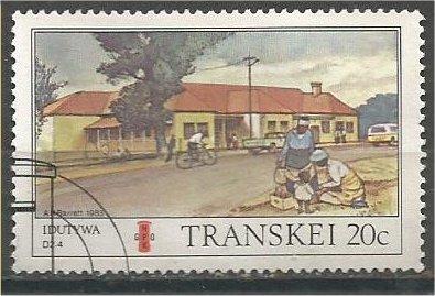 TRANSKEI, 1983, CTO 20c, Post Offices. Scott 122