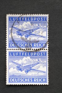 Military Air Post             LUFTFELDPOST         Junkers 52 Transport 1942