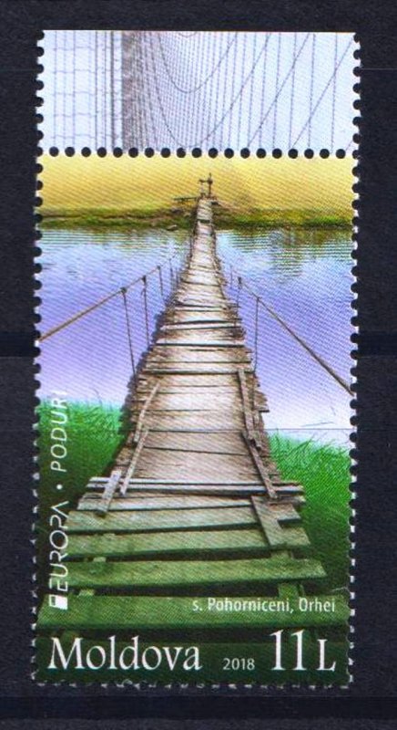 Moldova 2018 Europa CEPT Bridges 1st MNH