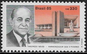 Brazil #2025 MNH Stamp - President Elect Tancredo Neves