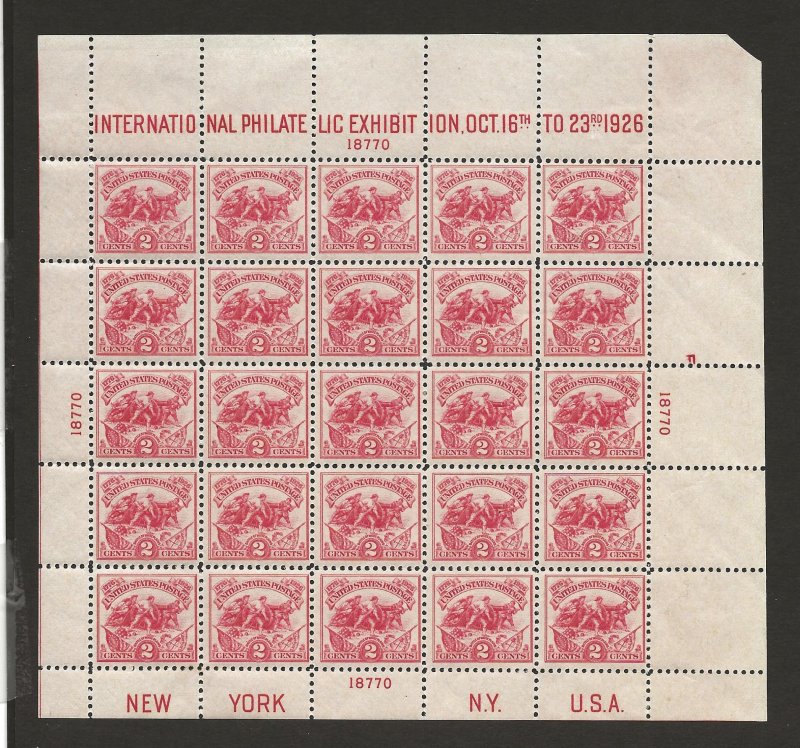 UNITED STATES SC# 630   VF/MNH