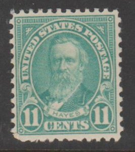U.S. Scott #692 Hayes Stamp - Mint Single